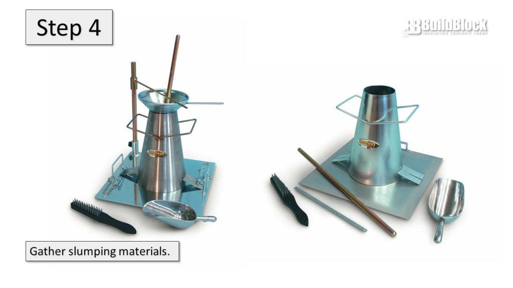 Step 4: Gather slumping materials.